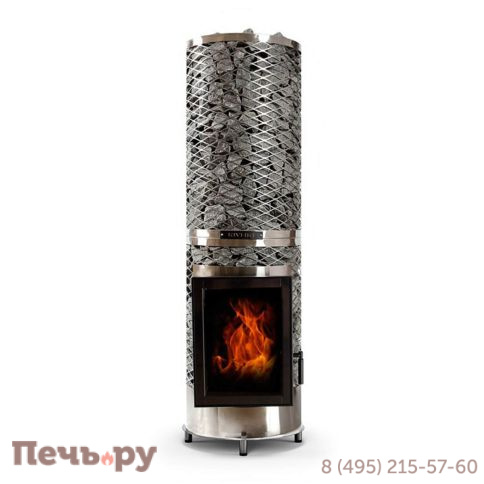 Дровяная печь для сауны IKI Kivi 2025 (дверца открывается направо) фото