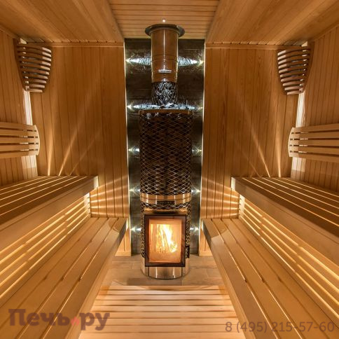Дровяная печь для сауны IKI Kivi jr 2025 (дверца открывается направо) фото 4
