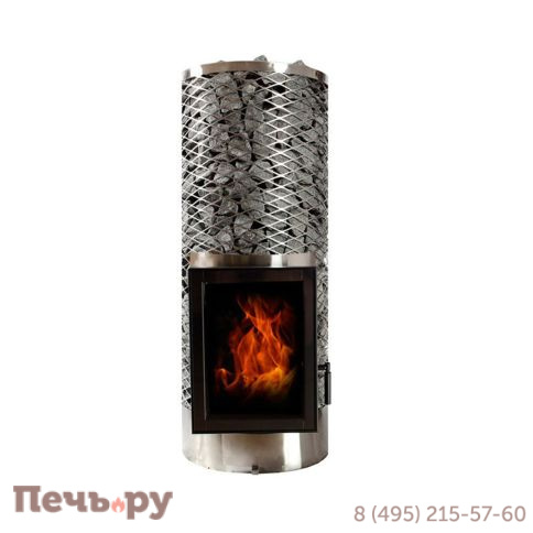 Дровяная печь для сауны IKI Kivi jr (дверца открывается направо) фото