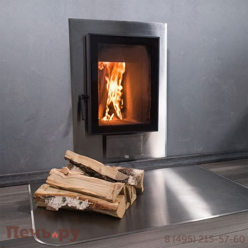 Дровяная печь для сауны IKI Kivi SL со стеклянной дверцей (открытие дверцы справа/слева) фото 4