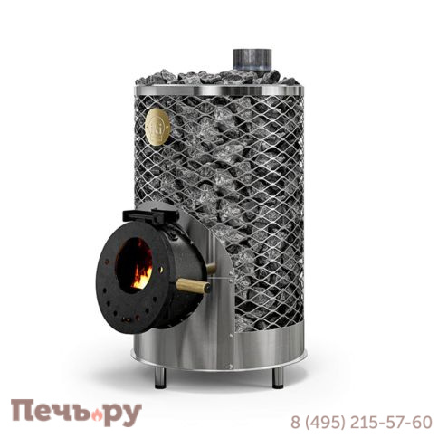 Дровяная печь для сауны IKI Loyly jr 2025 со стеклянной дверцей фото