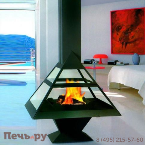 Дровяной камин Traforart Admeto 120 central фото 2