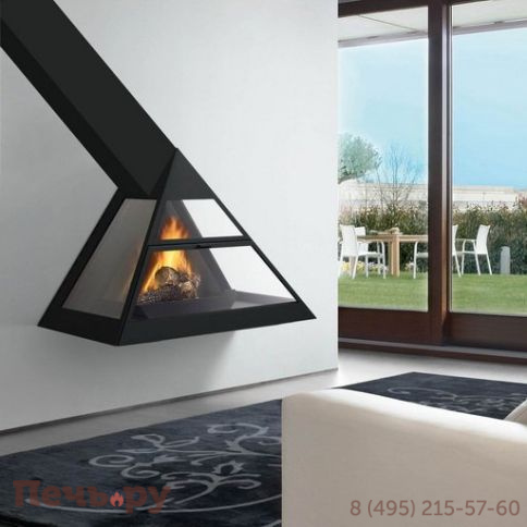 Дровяной камин Traforart Admeto 120 frontal oblicua фото