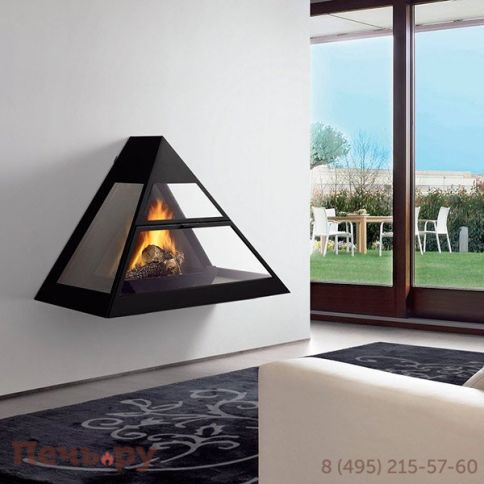 Дровяной камин Traforart Admeto 120 frontal trasera фото