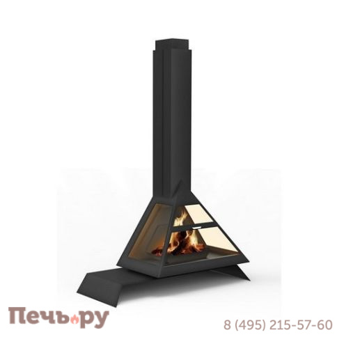 Дровяной камин Traforart Admeto 120 фронтальный фото 2