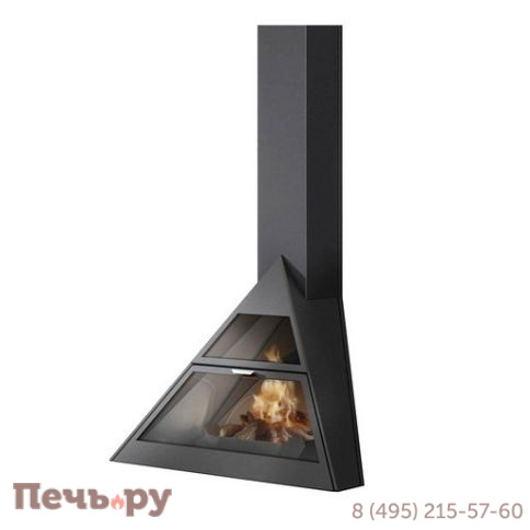 Дровяной камин Traforart Admeto 120 rincon с крепежом к стене фото 4