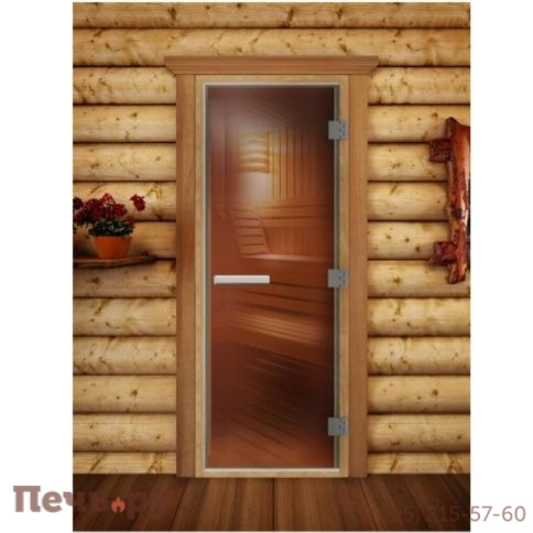 Дверь DoorWood Престиж Лайт Бронза 1900x700 фото