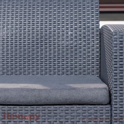 Двухместный диван Royal Family Lana графит фото 4