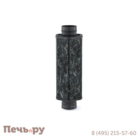 Экономайзер ИзиСтим Д-150 в кожухе из природного камня, высота 700 мм фото