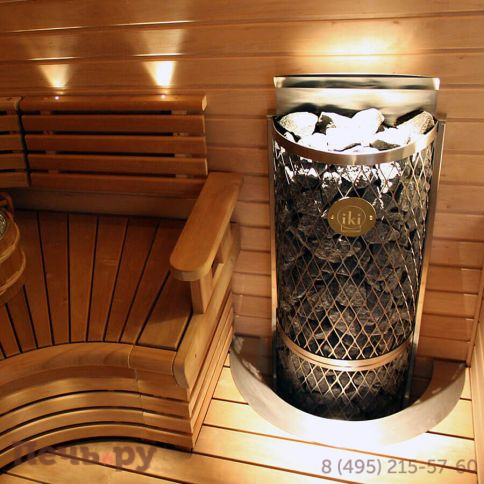 Электрическая печь для сауны IKI Wall 7.6 кВт пристенная фото 2