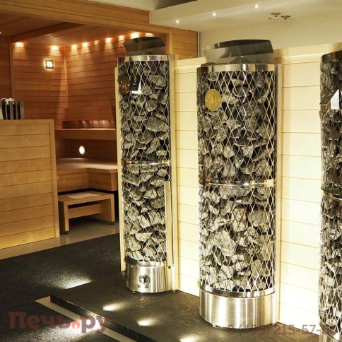 Электрическая печь для сауны IKI Wall 9 кВт пристенная (встроенное управление) фото 3