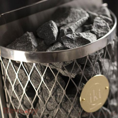 Электрическая печь для сауны IKI Wall 9 кВт пристенная (встроенное управление) фото 6