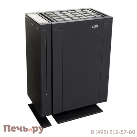 Электрическая печь EOS Mythos парогенератор 2,0 KW антрацит левый фото