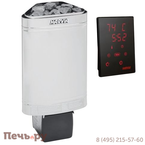 Электрическая печь Harvia Delta D23XE Steel фото