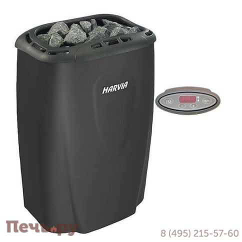 Электрическая печь Harvia Moderna V45E-1 Black фото