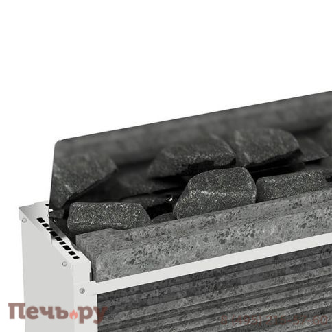 Электрическая печь SAWO Mini Cirrus CIR2-60NB-P (встроенный пульт, облицовка - талькохлорит, сталь) фото 2