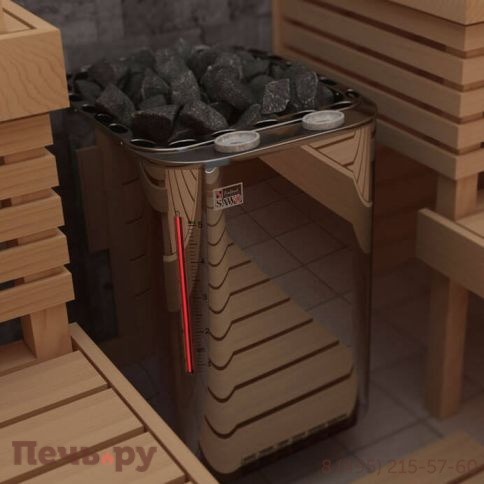 Электрическая печь SAWO Savonia Combi SAVC-90NS-Z (с парогенератором, требуется панель управления и блок мощности) фото 3