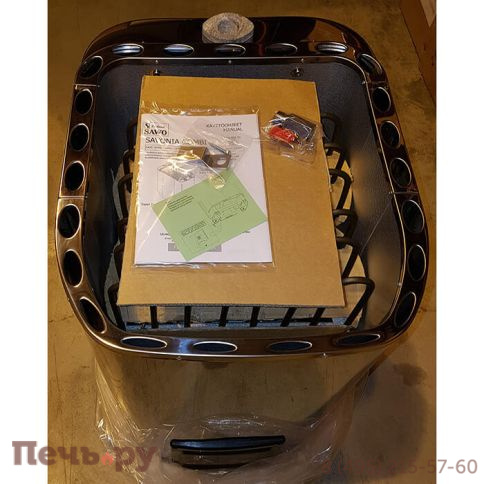 Электрическая печь SAWO Savonia Combi SAVC-90NS-Z (с парогенератором, требуется панель управления и блок мощности) фото 7