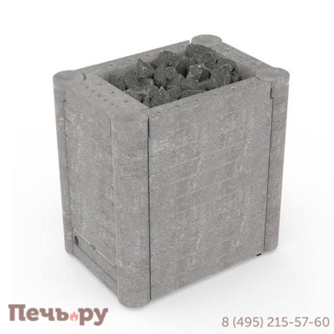 Электрическая печь SAWO Stone Super Nimbus Combi NIMC-150NS-P (с парогенератором, облицовка - талькохлорит, требуется панель управления и блок мощности) фото