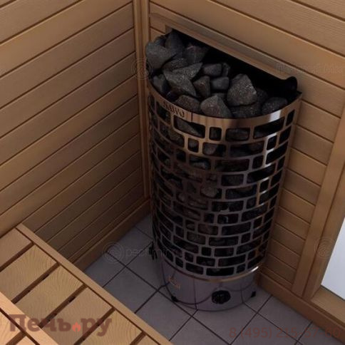 Электрическая печь SAWO Tower Aries пристенная ARI3-60Ni2-WL-P  (встроенный блок мощности Saunova 2.0. Панель управления не включена) фото 6