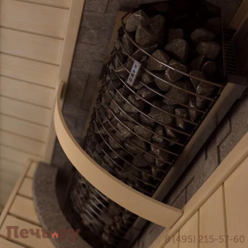 Электрическая печь SAWO Tower угловая TH3-35Ni2-CNR-P (со встроенным блоком мощности Saunova 2.0, панель управления не включена) фото 4