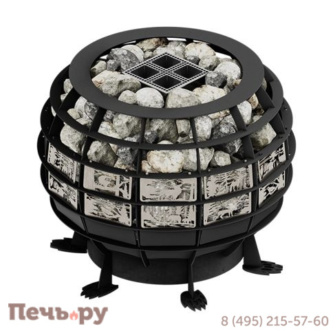 Электрическая печьбани Инжкомцентр ВВД Премьера Фауна 30 кВт фото 2