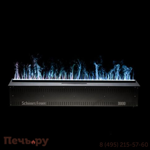 Электрический паровой камин Schones Feuer 3D FireLine 1000 RGB  фото 7