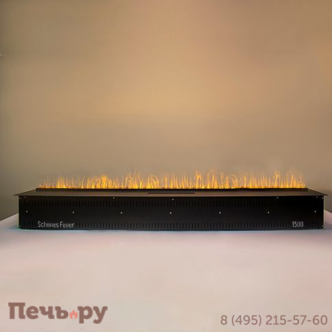 Электрический паровой камин Schones Feuer 3D FireLine 1500 Pro фото 3