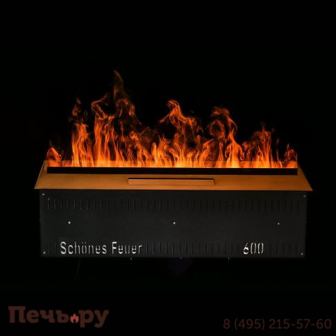 Электрический паровой камин Schones Feuer 3D FireLine 600 RGB  фото 5