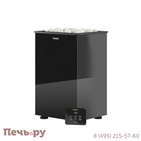 Электрокаменка Везувий Everest Black Crystal S 45 фото