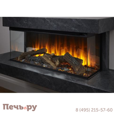 Электрокамин British Fires  Brokenhurst (три стекла) фото 2