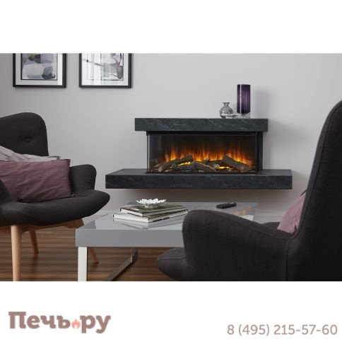 Электрокамин British Fires  Brokenhurst (три стекла) фото 4