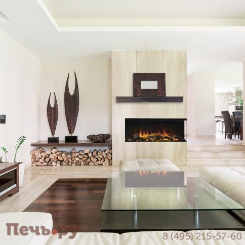 Электрокамин British Fires New Forest  1200 (два стекла) фото 4