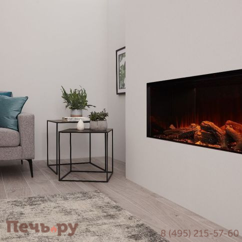 Электрокамин British Fires New Forest 1200 with Deluxe Real logs - 1200 мм фото 3