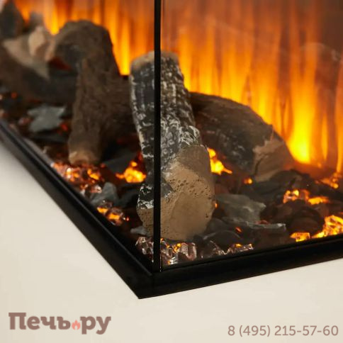 Электрокамин British Fires New Forest 1600 with Deluxe Real logs - 1600 мм фото 7