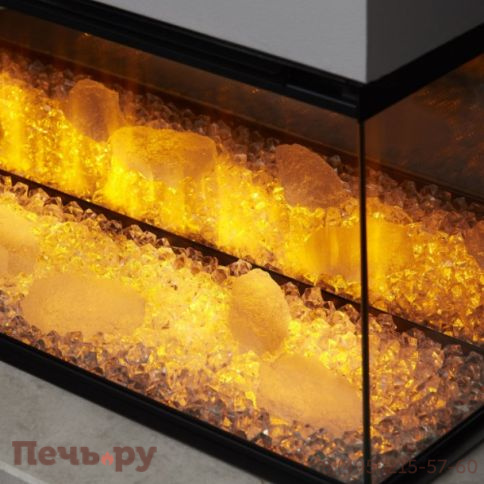 Электрокамин British Fires New Forest 2400 (прямое стекло) фото 4