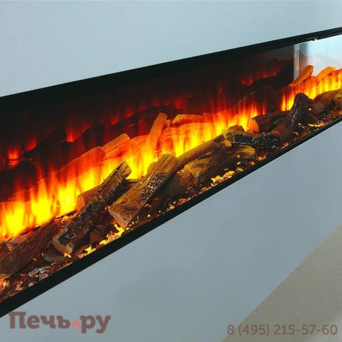 Электрокамин British Fires New Forest 2400 with Deluxe Real logs - 2400 мм фото 3