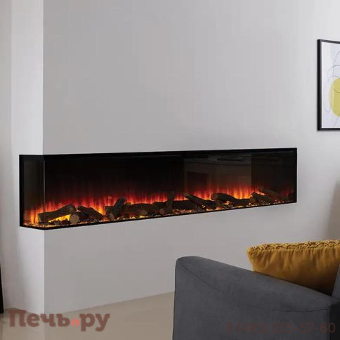 Электрокамин British Fires New Forest 2400 with Deluxe Real logs - 2400 мм фото 4