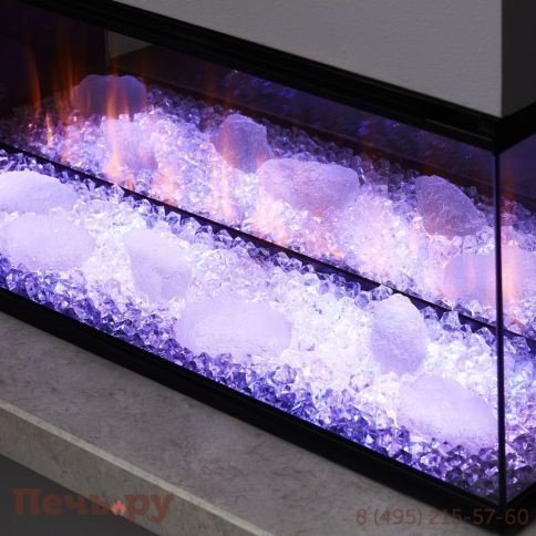 Электрокамин British Fires New Forest 870 with Deluxe Real logs - 870 мм фото 9