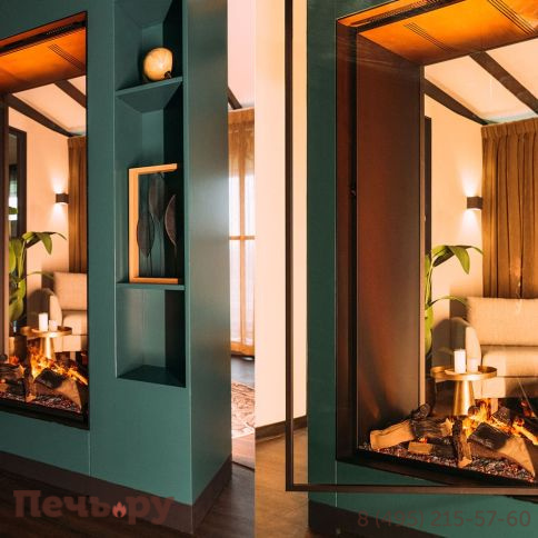 Электроочаг Dimplex Faber e-MatriX 800/1600-ST фото 4