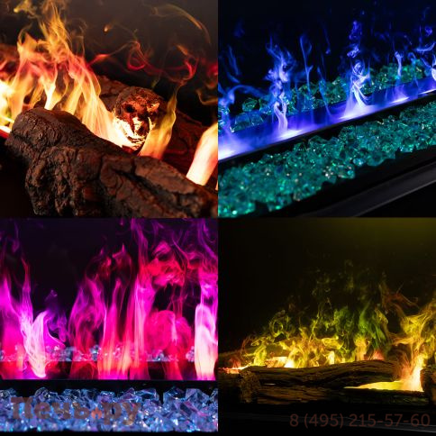 Электроочаг Dimplex Faber e-SliM Linear 2200/450-I фото 6