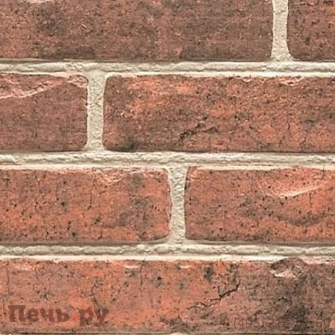 Фиброцементные плиты Ничиха (кирпич красный) (Nichiha EJ492E) фото