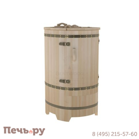 Фитобочка BentWood прямая "Премиум", толщина стенок 35 мм. фото