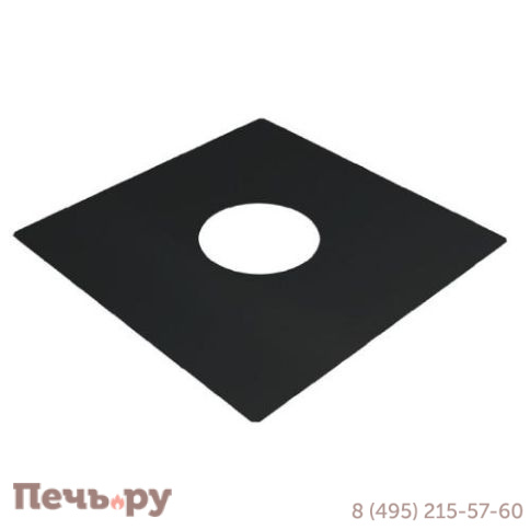 Фланец прямой без изоляции Вулкан  720Х720, VBR50 (AISI 439 0,5) черный фото