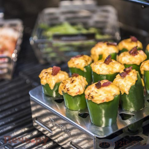 Форма Char-Broil Grill+ для жарки перца двойная фото 2