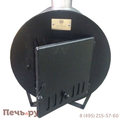 Фурако BentWood из кедра, с наружной печкой, d=1.5 м, толщина 34 мм., стандартное исполнение фото 7