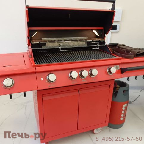 Газовый гриль B-fire Bizon Premium Red 4 фото 2