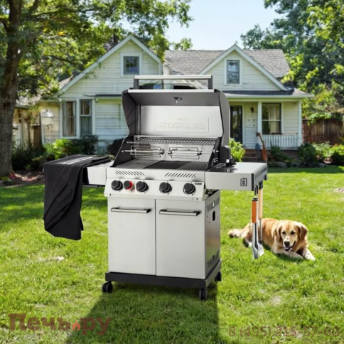 Газовый гриль Primeliner S class 3B комплектация Delux фото 11