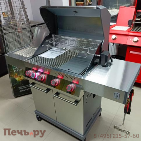 Газовый гриль Primeliner S class 4B комплектация Delux фото 26