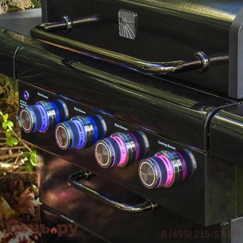 Газовый гриль Sahara A450 Performer 4B BBQ Black фото 7
